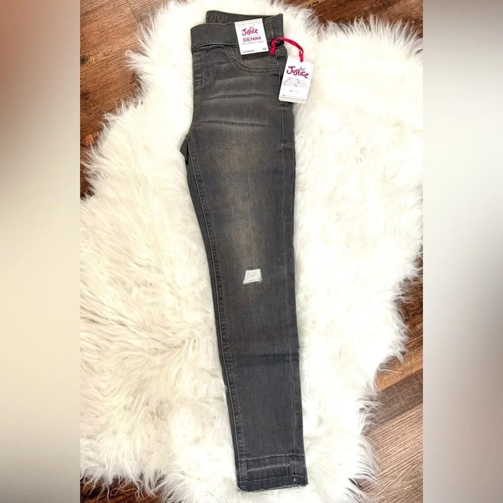 GIRL’S JUSTICE SKINNY JEANS | SIZE 10 | NWT